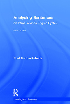 Cover of the book Analysing Sentences
