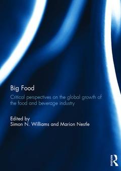 Couverture de l’ouvrage Big Food