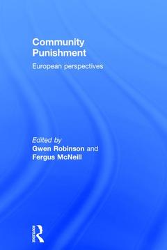 Cover of the book Community Punishment