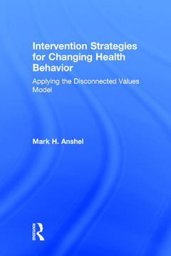 Couverture de l’ouvrage Intervention Strategies for Changing Health Behavior