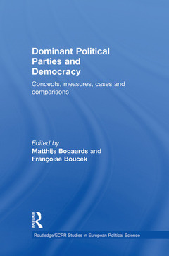 Couverture de l’ouvrage Dominant Political Parties and Democracy