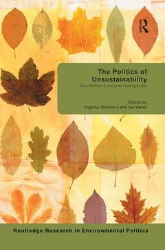 Cover of the book The Politics of Unsustainability