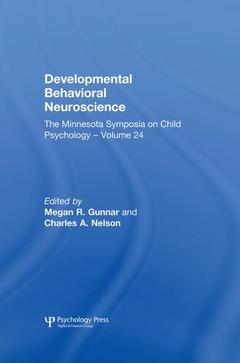 Couverture de l’ouvrage Developmental Behavioral Neuroscience