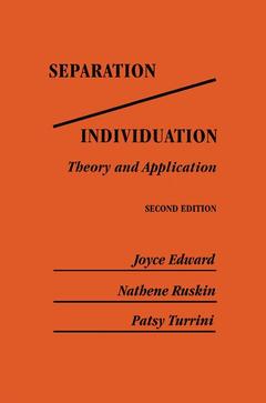 Couverture de l’ouvrage Separation/Individuation: Theory And Application
