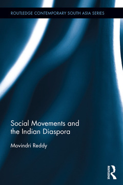 Couverture de l’ouvrage Social Movements and the Indian Diaspora