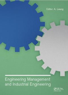 Couverture de l’ouvrage Engineering Management and Industrial Engineering