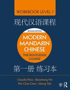 Couverture de l’ouvrage Modern Mandarin Chinese