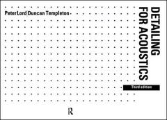 Cover of the book Detailing for Acoustics