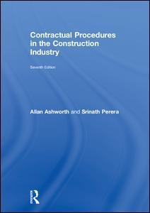 Couverture de l’ouvrage Contractual Procedures in the Construction Industry