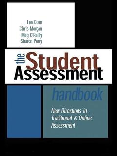 Couverture de l’ouvrage The Student Assessment Handbook