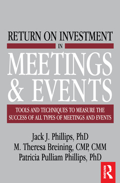 Couverture de l’ouvrage Return on Investment in Meetings & Events