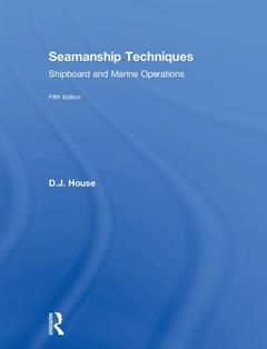 Couverture de l’ouvrage Seamanship Techniques