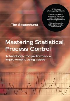 Cover of the book Mastering Statistical Process Control