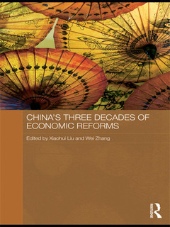 Couverture de l’ouvrage China's Three Decades of Economic Reforms