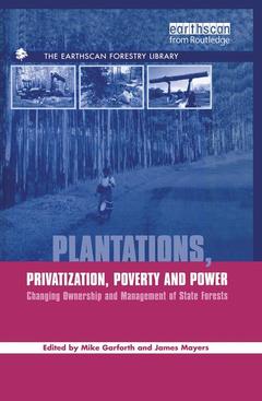 Couverture de l’ouvrage Plantations Privatization Poverty and Power