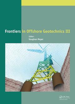 Couverture de l’ouvrage Frontiers in Offshore Geotechnics III