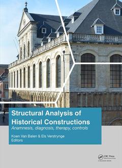Cover of the book Structural Analysis of Historical Constructions: Anamnesis, Diagnosis, Therapy, Controls