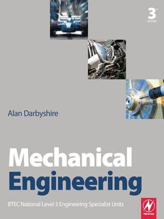 Couverture de l’ouvrage Mechanical engineering: btec national engineering specialist units (paperback)