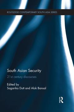 Couverture de l’ouvrage South Asian Security