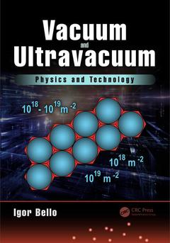 Couverture de l’ouvrage Vacuum and Ultravacuum