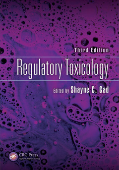 Couverture de l’ouvrage Regulatory Toxicology, Third Edition