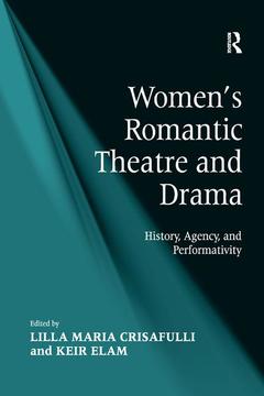 Couverture de l’ouvrage Women's Romantic Theatre and Drama