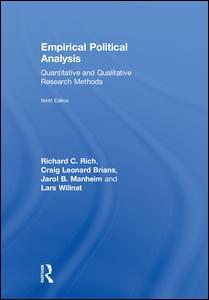 Couverture de l’ouvrage Empirical Political Analysis