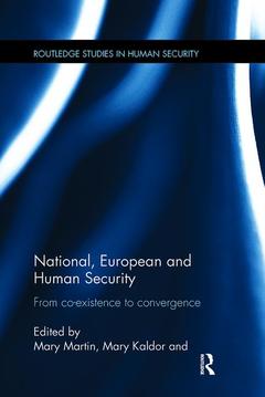 Couverture de l’ouvrage National, European and Human Security