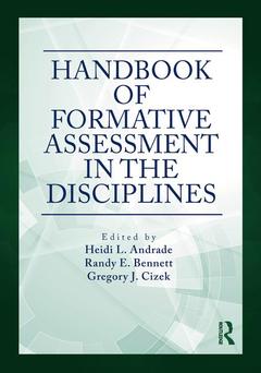 Couverture de l’ouvrage Handbook of Formative Assessment in the Disciplines