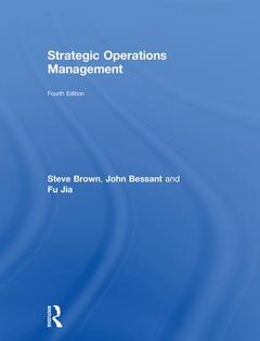 Couverture de l’ouvrage Strategic Operations Management