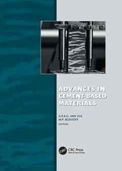 Couverture de l’ouvrage Advances in Cement-Based Materials