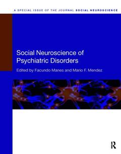 Cover of the book Social Neuroscience of Psychiatric Disorders