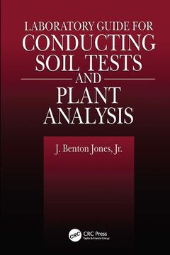 Couverture de l’ouvrage Laboratory Guide for Conducting Soil Tests and Plant Analysis