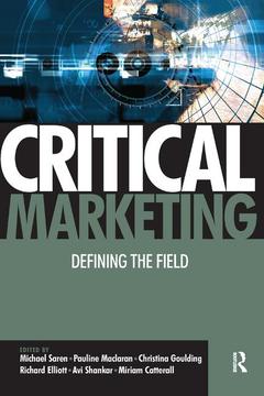 Couverture de l’ouvrage Critical Marketing