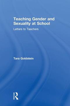 Couverture de l’ouvrage Teaching Gender and Sexuality at School