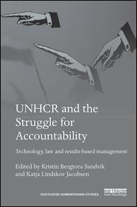 Couverture de l’ouvrage UNHCR and the Struggle for Accountability
