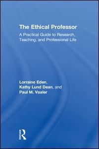 Couverture de l’ouvrage The Ethical Professor