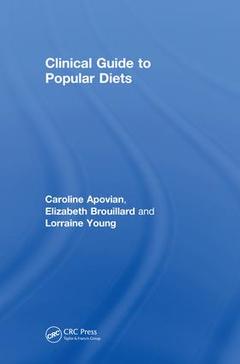 Couverture de l’ouvrage Clinical Guide to Popular Diets