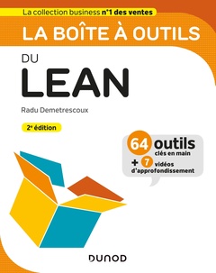 Couverture de l’ouvrage La boîte à outils du Lean - 2e éd.