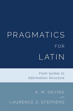 Couverture de l’ouvrage Pragmatics for Latin