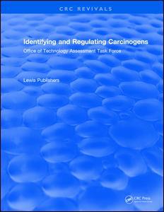 Couverture de l’ouvrage Identifying and Regulating Carcinogens