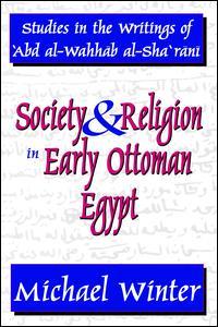 Couverture de l’ouvrage Society and Religion in Early Ottoman Egypt