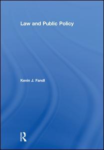 Couverture de l’ouvrage Law and Public Policy