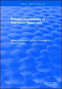 Couverture de l’ouvrage Relative Permeability Of Petroleum Reservoirs