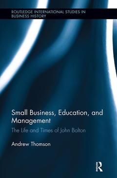 Couverture de l’ouvrage Small Business, Education, and Management