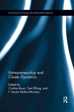 Cover of the book Entrepreneurship and Cluster Dynamics