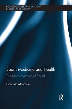 Couverture de l’ouvrage Sport, Medicine and Health