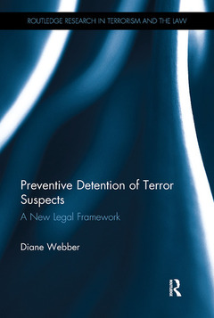 Couverture de l’ouvrage Preventive Detention of Terror Suspects