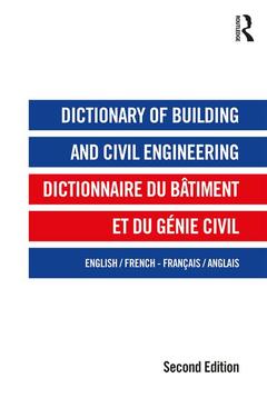 Cover of the book Dictionary of Building and Civil Engineering