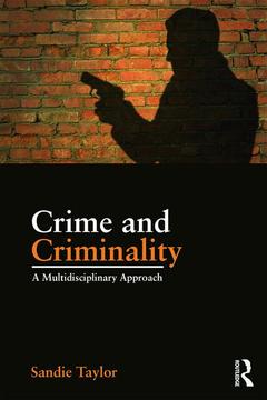 Couverture de l’ouvrage Crime and Criminality